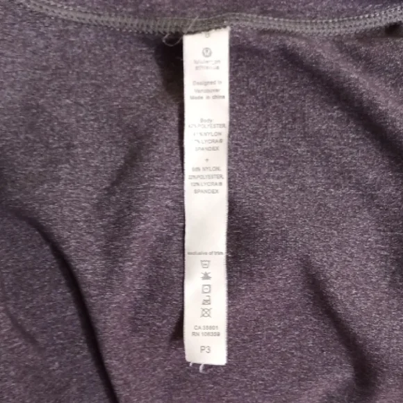 Size 8 Purple and Gray Sweater with Stand-Up Collar - Picture 9 of 15